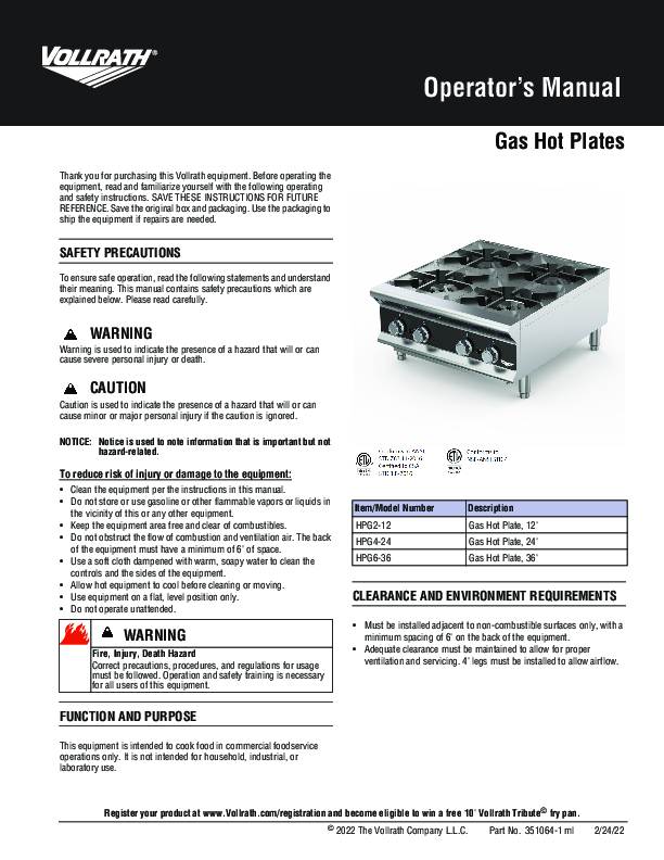 Operating Manual