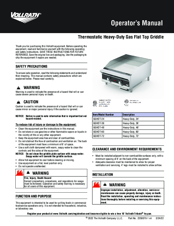 Operating Manual